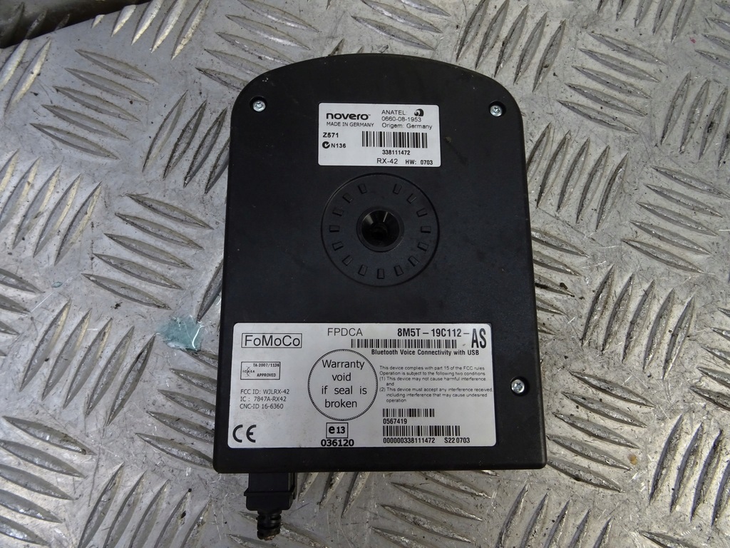 фото №1, Ford focus mk3 модуль bluetooth 8m5t-19c112-as