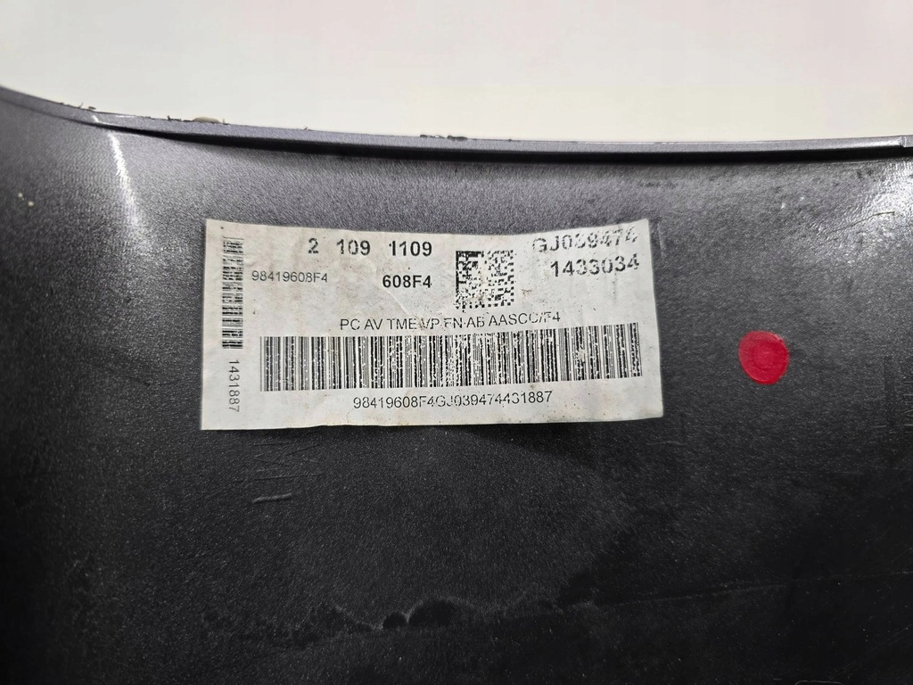 фото №9, Уголок накладка бампера opel combo e 18- левый перед