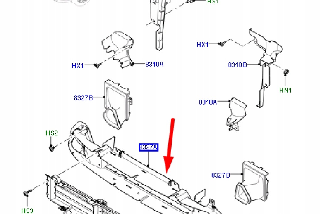 фото №8, Land rover range rover velar l560 дефлектор воздуха радиатора новый orygi