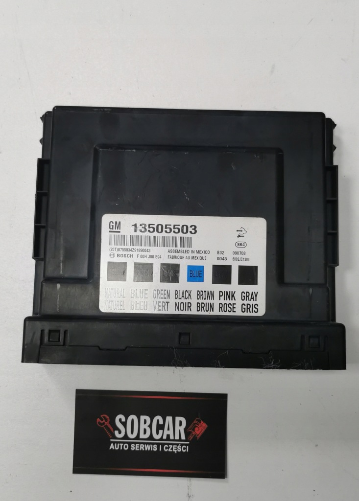 Купити Модуль комфорту bsi з pinem оригінальний номер 13505503 opel insignia a