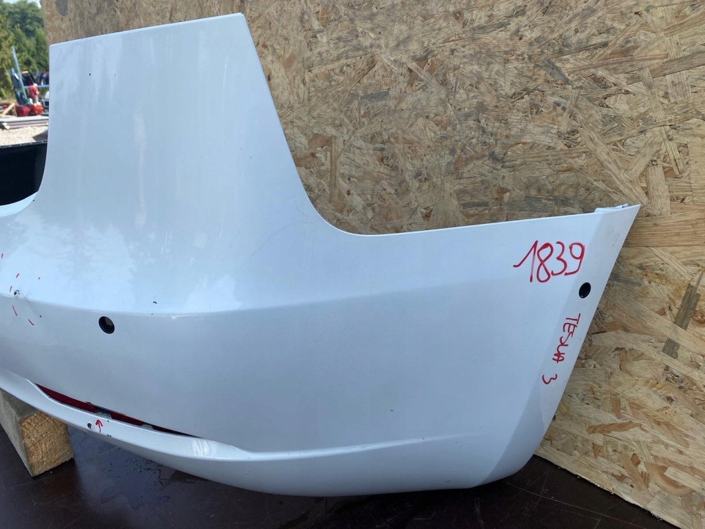 фото №8, Бампер задняя задний tesla model iii 3 17-