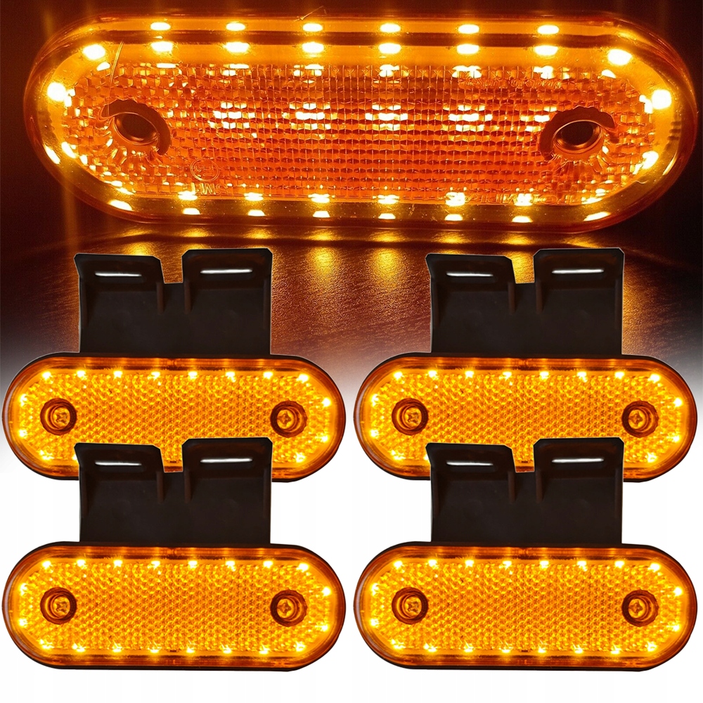 фото №8, Набор лампа габаритная боковая led свет боковой led габаритный фонарь bok 4x