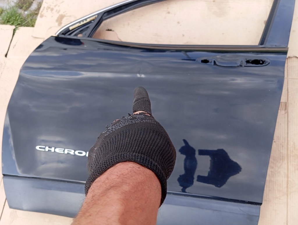 фото №10, Jeep cherokee kl 14- дверь левая чёрные pxr перед передние водителя