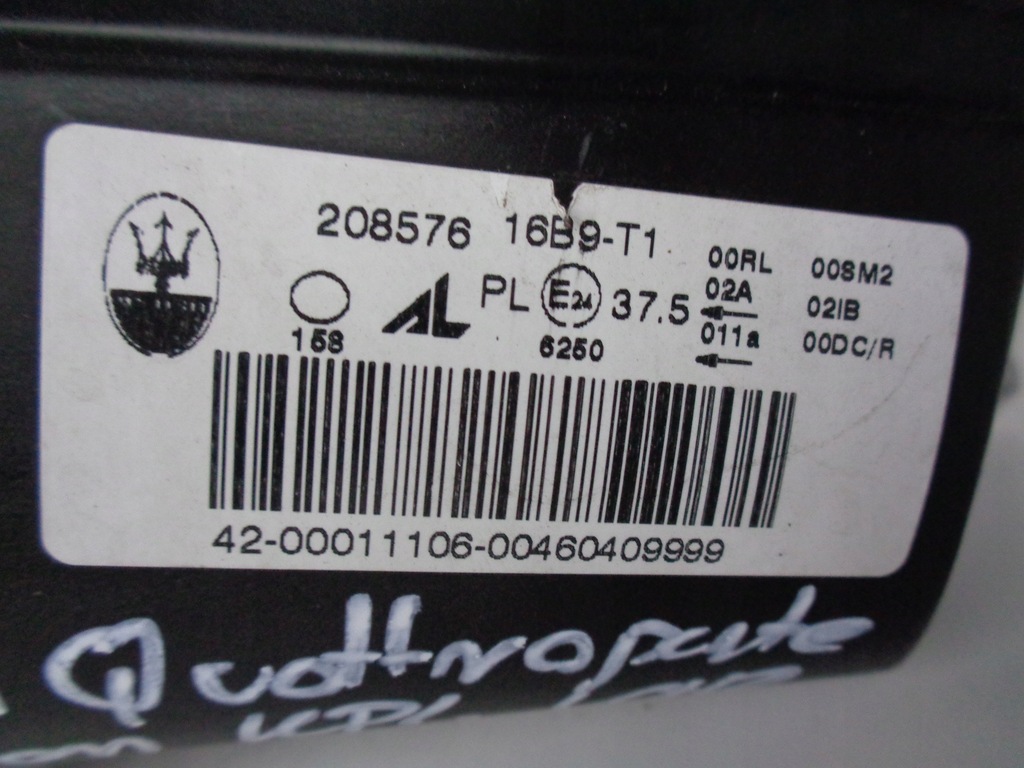 фото №11, Лампа права фара maserati quattroporte v ксенон led