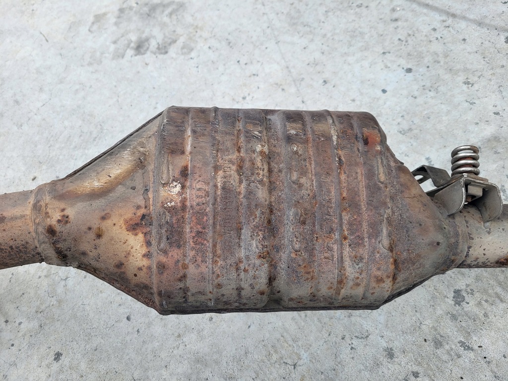 фото №6, Audi s8 d2 a8 4.2 360 km lift труба выхлопная корпус катализатора гаситель