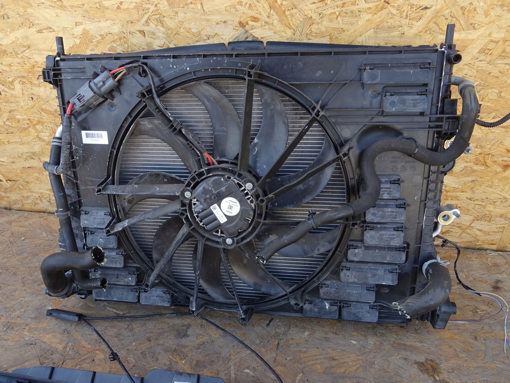 фото №7, Volvo xc60 ii pas радиатор радиатор усилитель гибрид hybrid