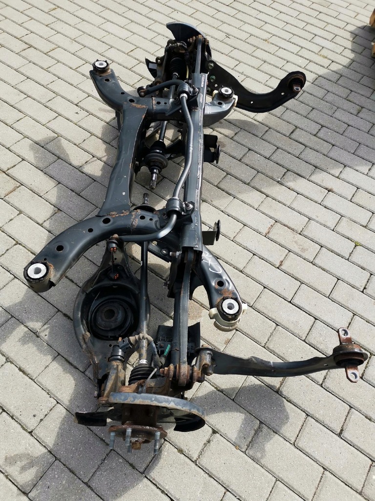 фото №6, Mazda cx5 ii 2017- підвіска задня задні повний 4wd підрамник поворотний кулак