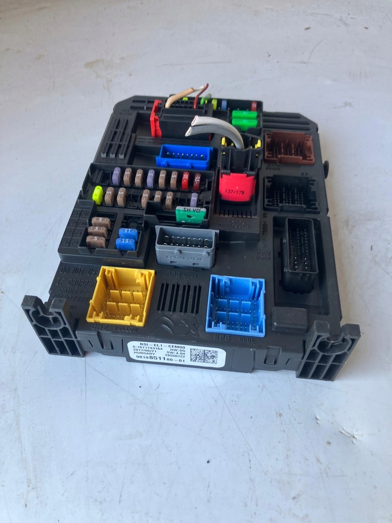 фото №1, Модуль bsi citroen c3 iii 981985118001