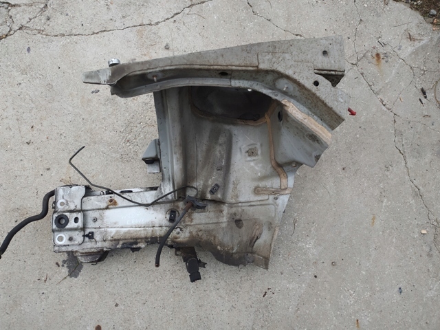 фото №1, Лонжерон четверть перед mercedes w207 coupe l+p