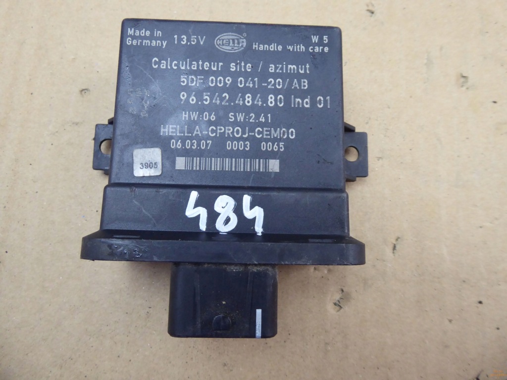 фото №1, Модуль світла citroen c4 grand picasso 9654248480