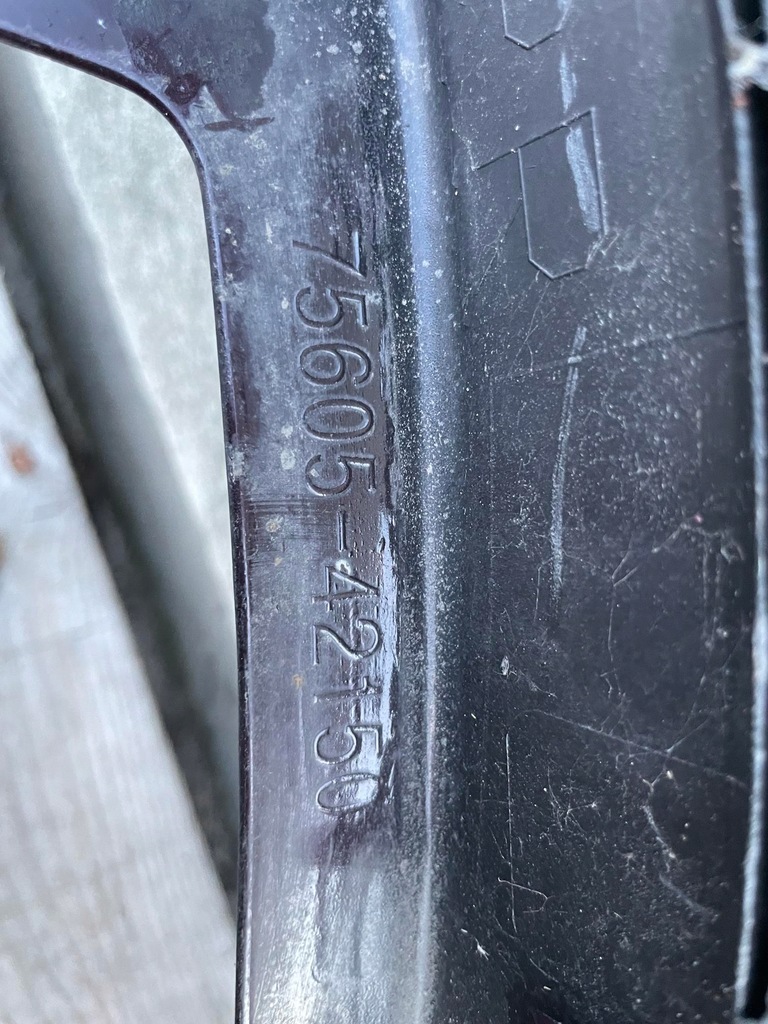 фото №5, Молдинг крила задня права toyota rav4 iv 4 лак