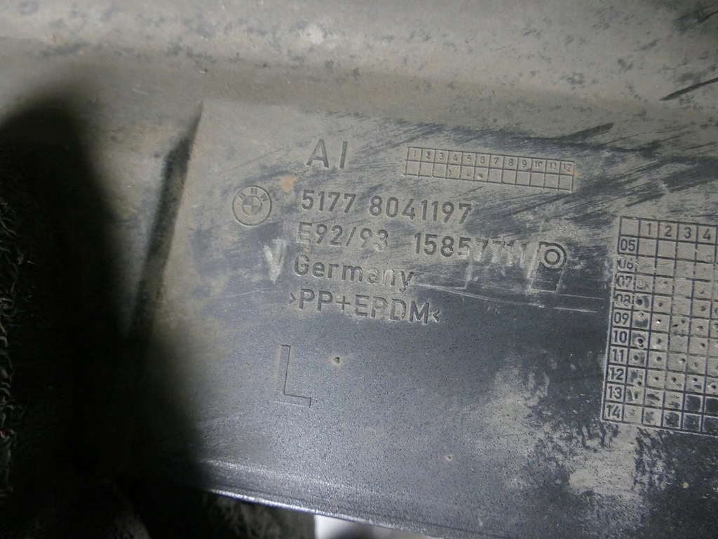 фото №12, Bmw 3 e92 e93 lift m-pakiet молдинг поріг ліва накладка 475