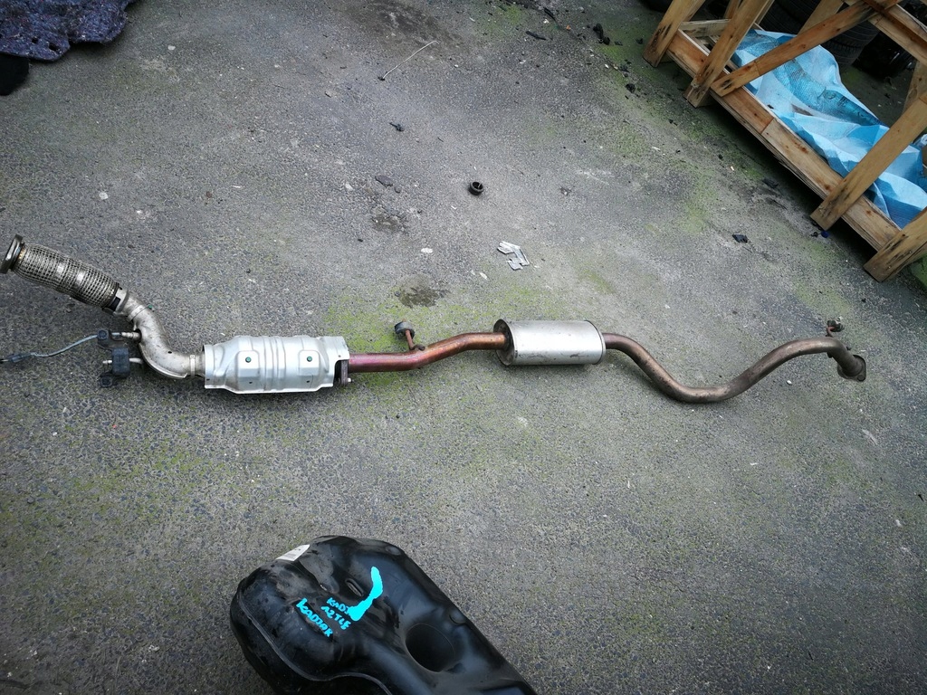 фото №1, Renault kadjar труба выхлоп гаситель средний 1.2 tce 201001fa5a