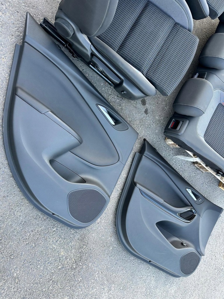 фото №12, Opel astra k v lift kombi сиденья заднее сиденье обивка полукожа europa idealne