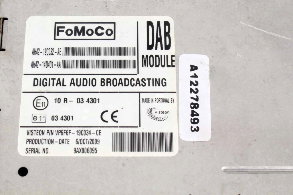 фото №3, Модуль блок керування digital аудіо dab land rover range rover sport i l320