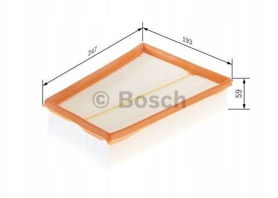 фото №2, Фільтр повітря bosch renault fluence 1.5 dci