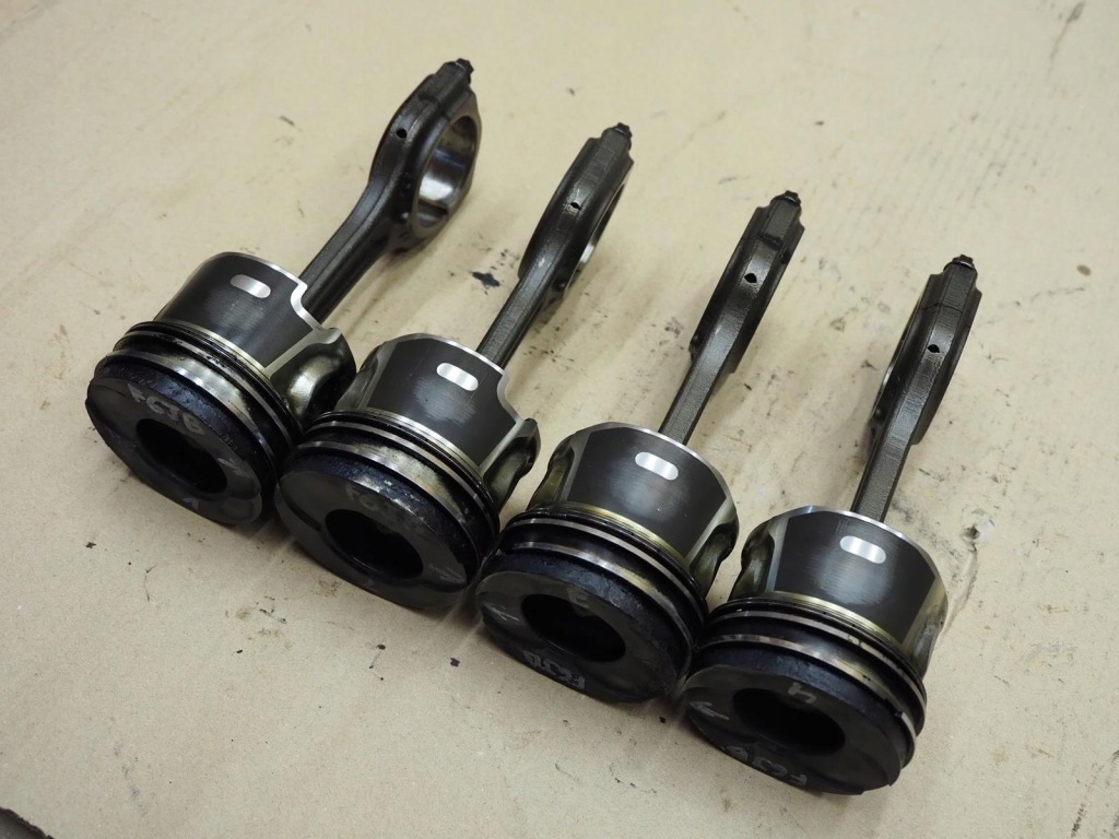 фото №14, Ford fiesta mk6 1.4 tdci f6jb поршень шатун