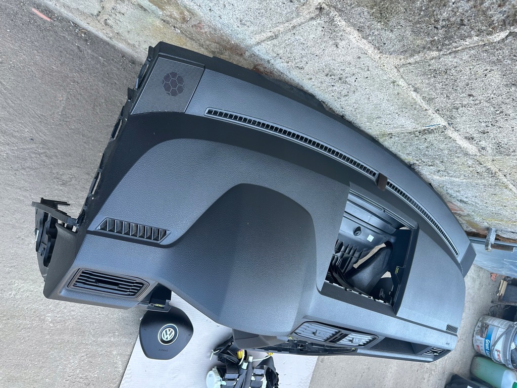 фото №6, Консоль подушка безопасности подушки безопасности ремни vw caddy 2k5 оригинал