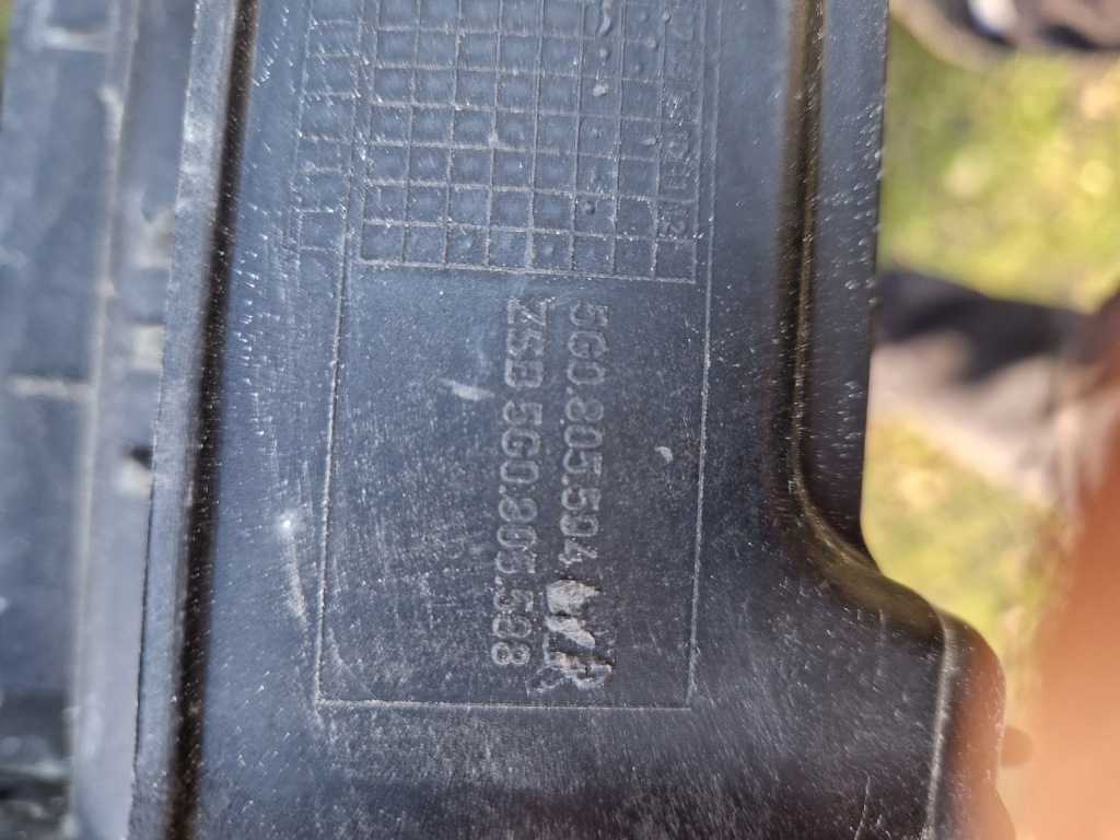 фото №13, Vw golf 7 vii 5g pas передний усилитель балка радиатор вентилятор 1.2tsi