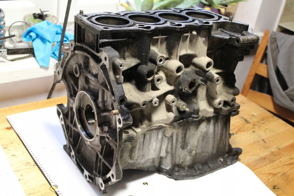 фото №12, Блок двигателя блок двигателя toyota 1.4 d4d 1nd yaris ii auris i corolla e12 e15