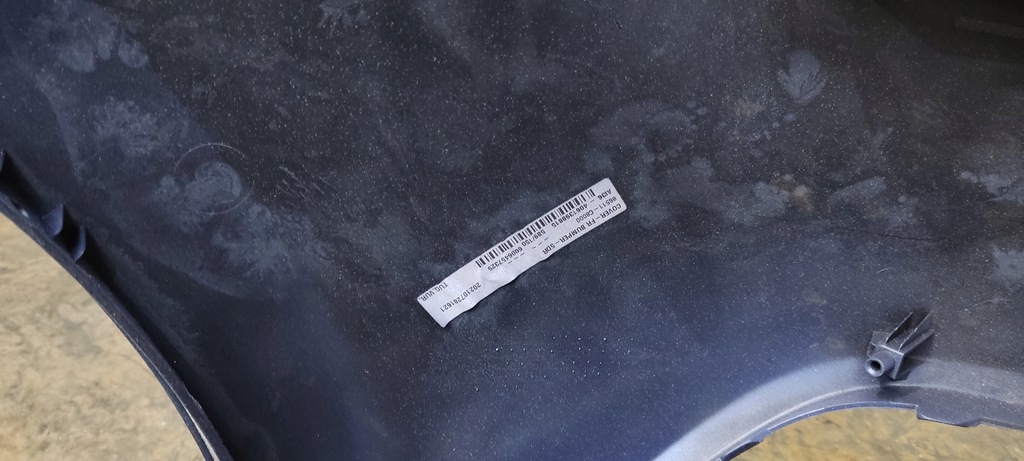 фото №10, Hyundai i20 przed lift - бампер передній niebieski