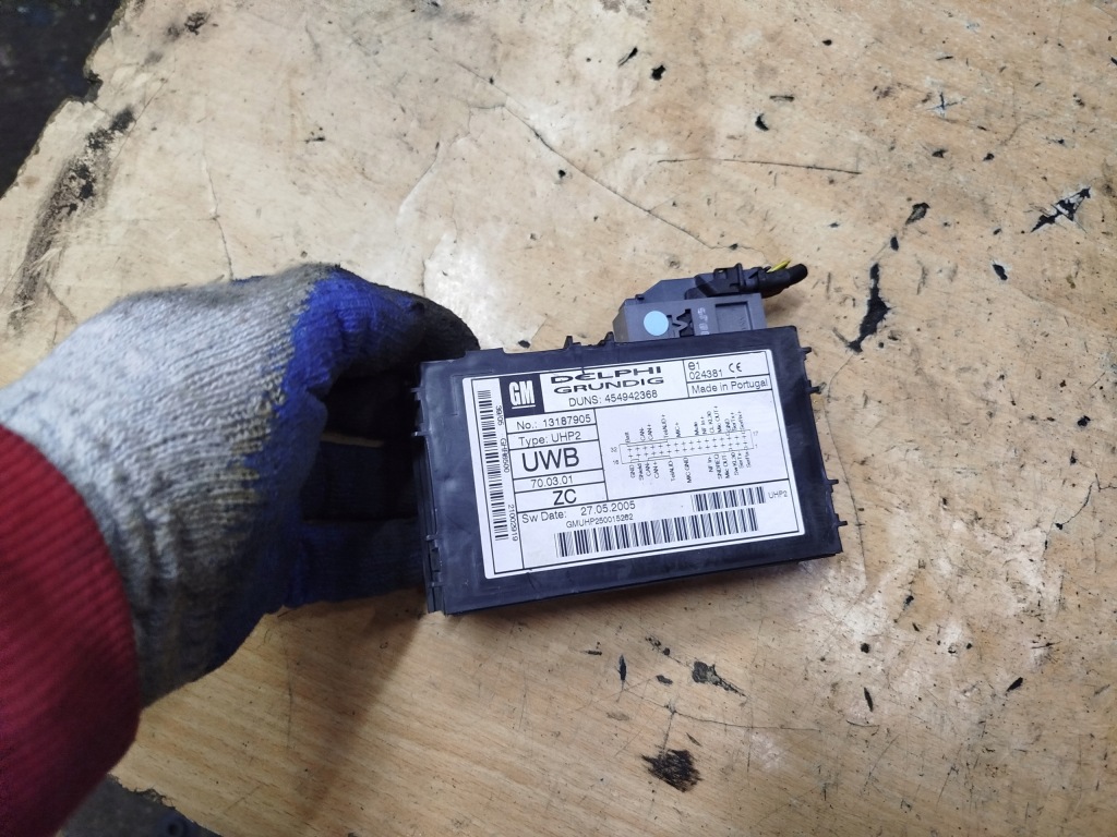 фото №1, Opel zafira b модуль блок керування телефону 13187905