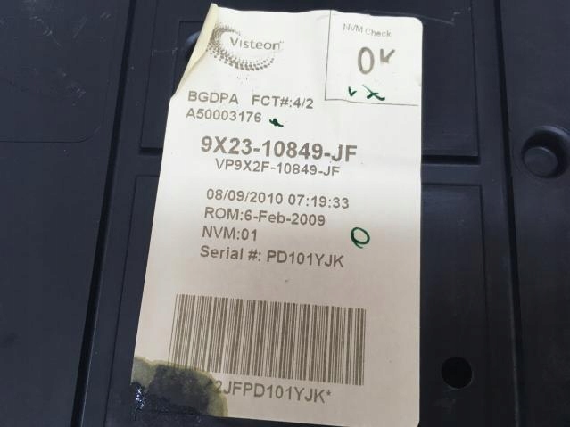 фото №8, Лічильник прилади jaguar xf 9x23-10849-jf uk 07-15