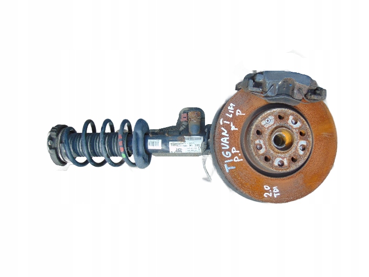 фото №1, Поворотний кулак права амортизаторна стійка tiguan i lift 2.0tdi