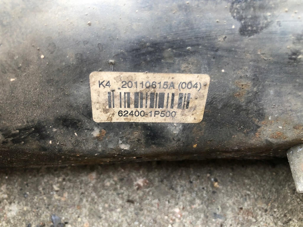 фото №7, Підрамник двигуна 62421-2k000 kia venga 1.4