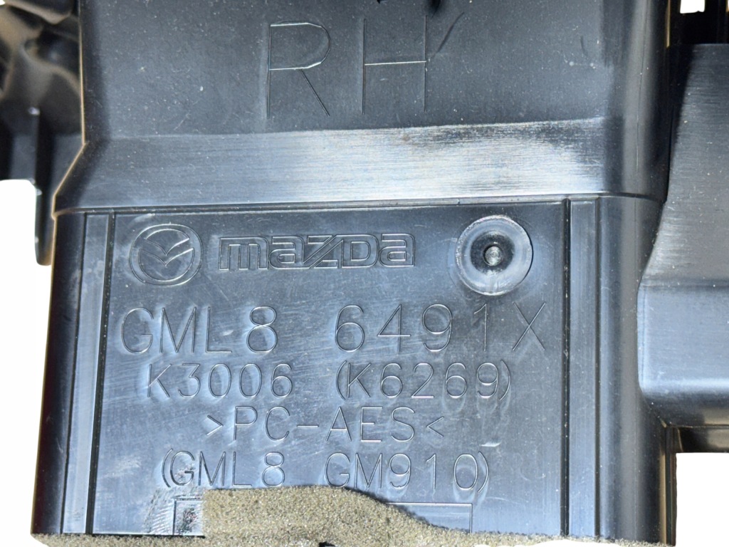 Молдинг dekor панели консоли dark brown mazda 6 iii gj gl anglik gml8-55256 Цена