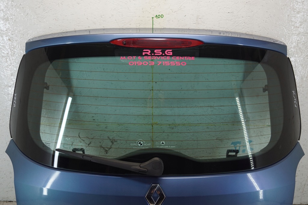 фото №5, Крышка багажника багажника задняя renault modus i lift ternl