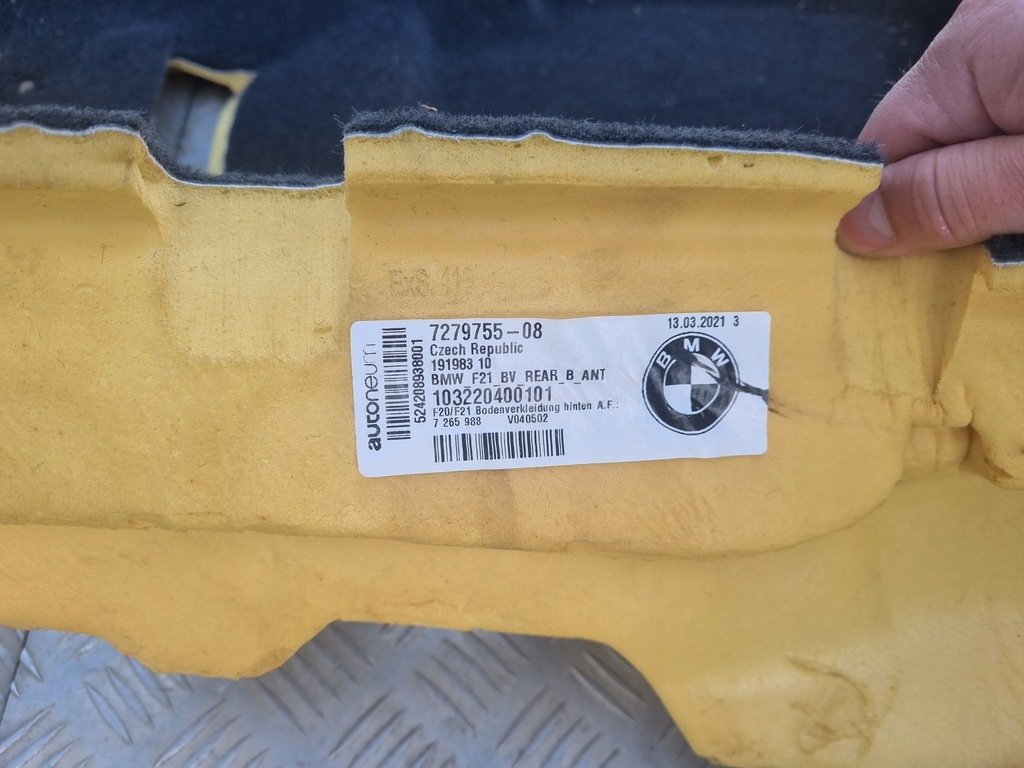 фото №5, Bmw 2 f22 m 240 2021 r коврик обшивка