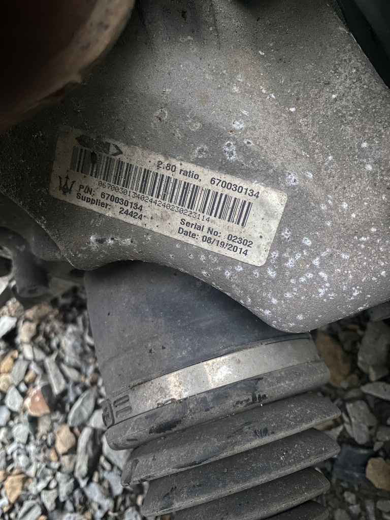 фото №5, Maserati quattroporte ghibli iii 3.0 v6 міст диференціал