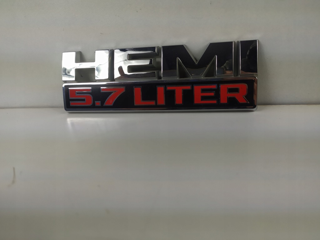 фото №1, Eemblemat dodge ram hemi 5,7 liter надпись 68149700aa