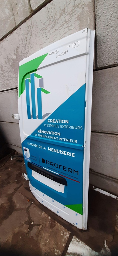 фото №5, Двері задні ліва h1 d389 renault master iii