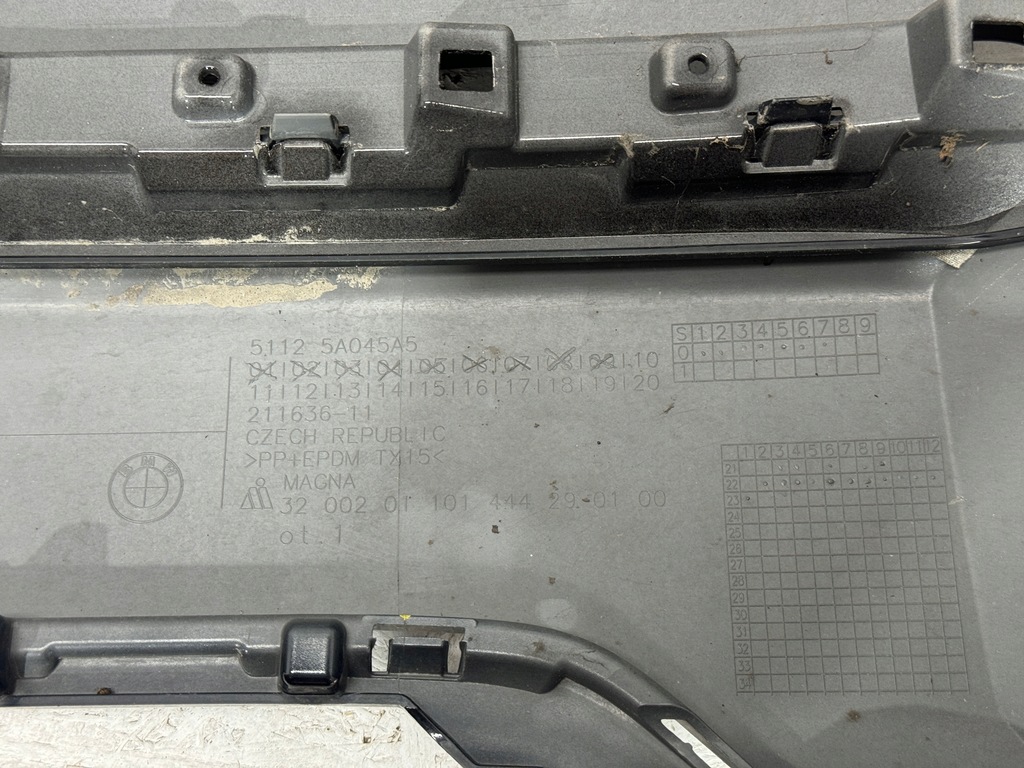 фото №12, Bmw x1 u11 бампер задняя задний диффузор