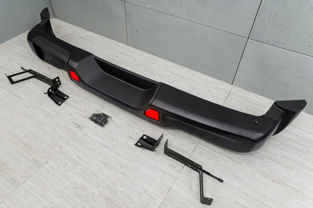 фото №15, Jeep wrangler jl 2018+ бампер задній rubicon сталевий bez pdc 82215342