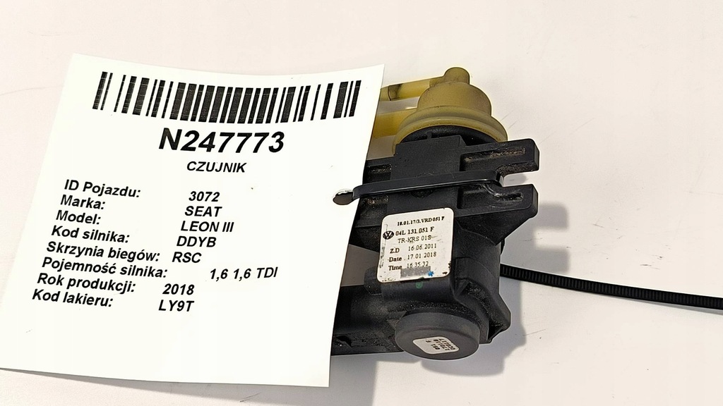 фото №5, Клапан вакуумa 1k0906627b seat leon iii