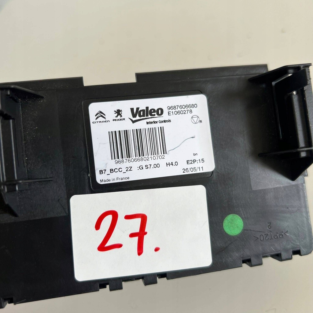 фото №9, Citroen ds4 c4 ii b7 модуль блок управления кондиционера обдув