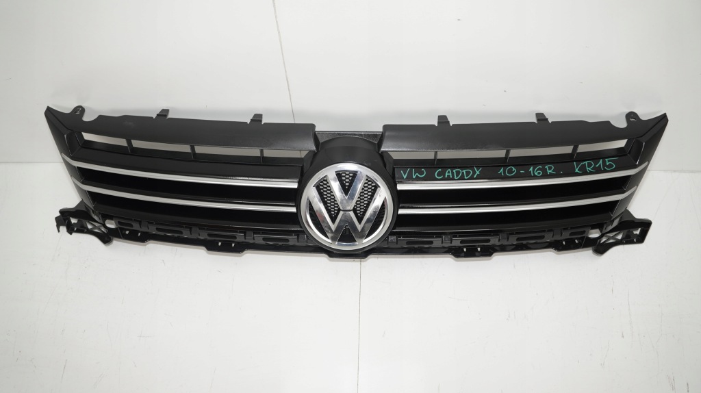 фото №1, Решётка радиатора решётка радиатора бампера vw caddy 10-16r