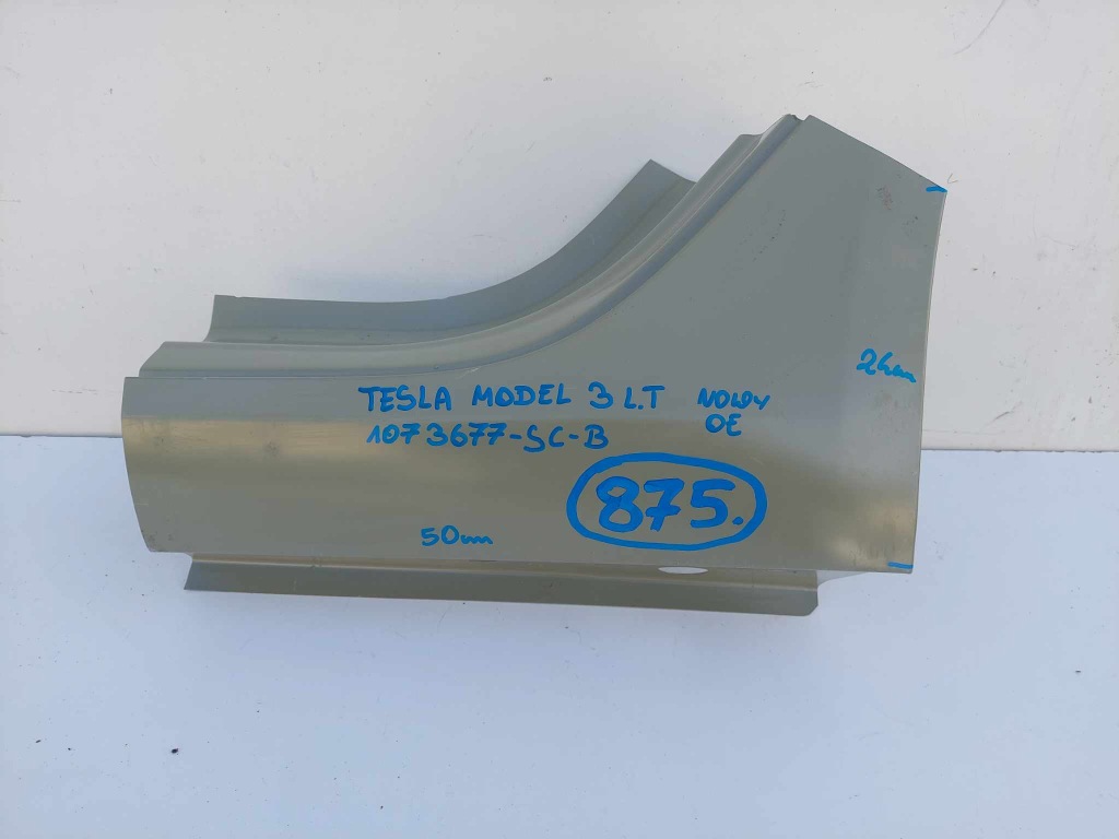 Купити Tesla model 3 поріг ліве задні задній перехід нове оригінальний номер