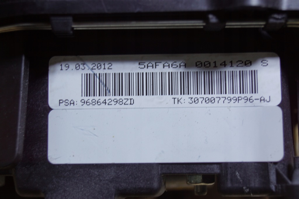 фото №10, Citroen ds5 подушка подушка безпеки водія 96864298zd