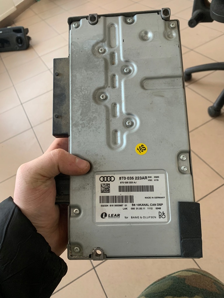 фото №1, Підсилювач audi a4 b8 8t0035223ar