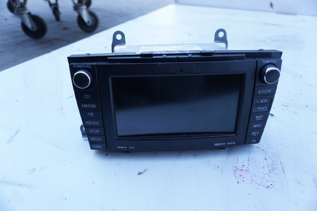 фото №1, Радио навигация 86120-20a80 toyota avensis t27