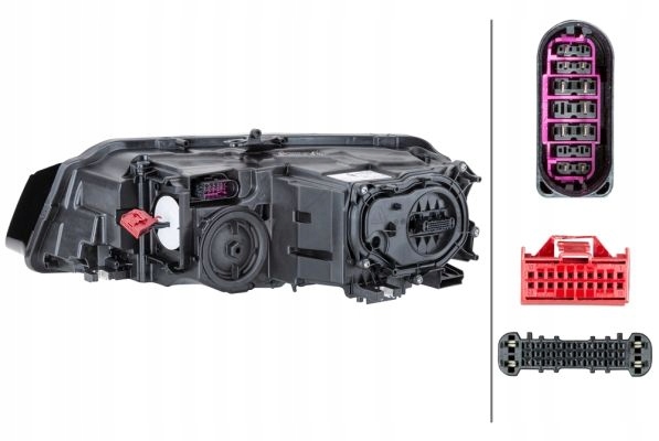 Фара лампа права led 1ex 011 496-521 hella Доставка