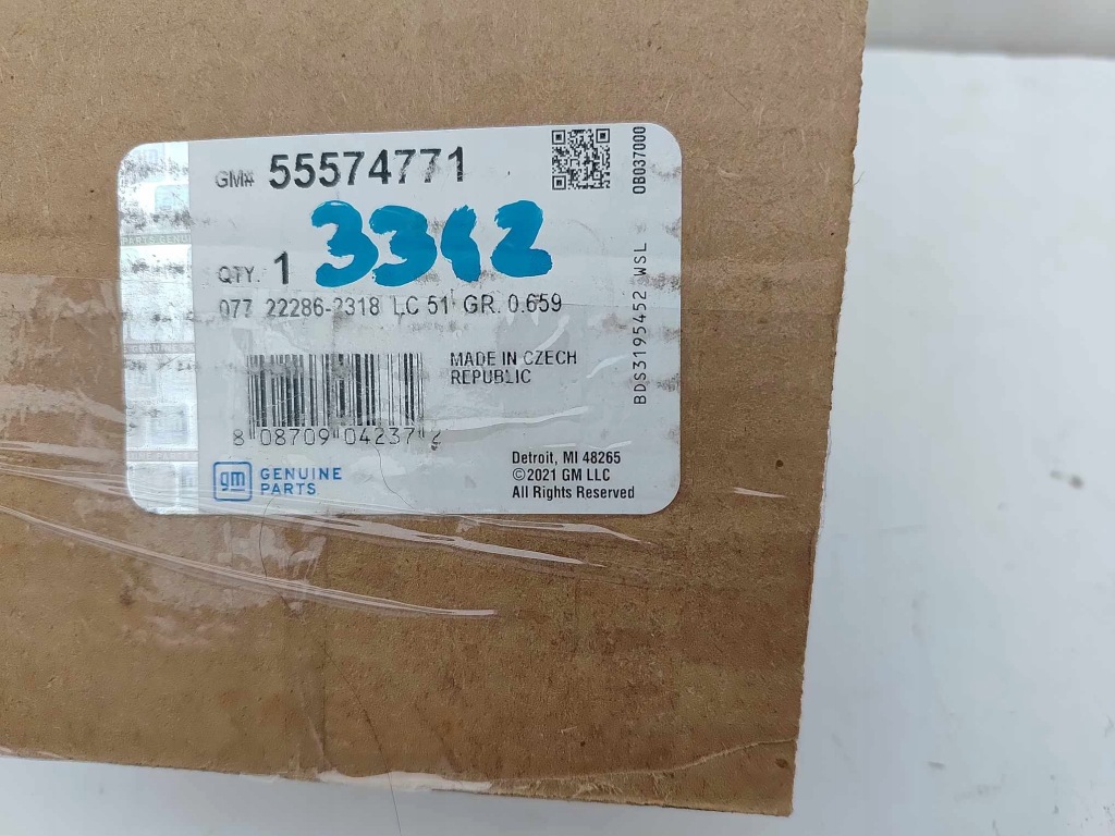 Opel astra j iv 1.2 1.4 шкив коленчатого вала коленчатого новая  оригинальный номер 3342 в Украине