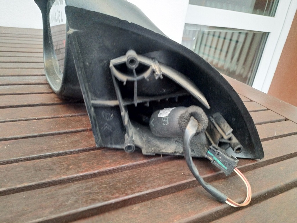 фото №12, Зеркало наружное citroen c3 pluriel оригинал europa левая 3 кабели