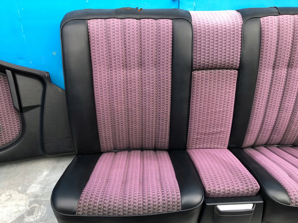 фото №9, Mercedes w123 coupe c123 сиденья обивка заднее сиденье сиденье комплект