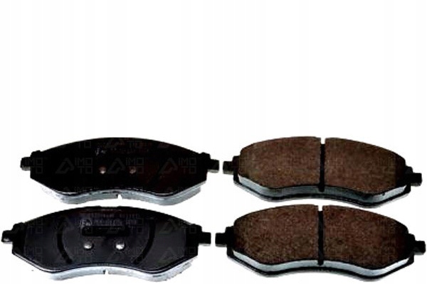 фото №2, Тормозные колодки тормозные перед chevrolet aveo 02- denckerm