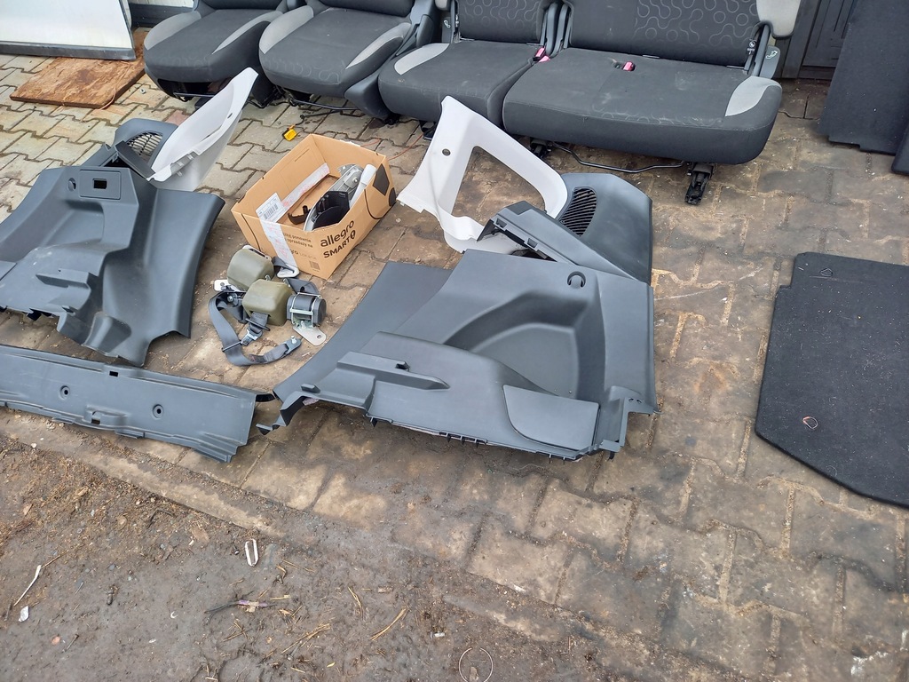 фото №6, Салон сиденья заднее сиденье citroen c3 picasso